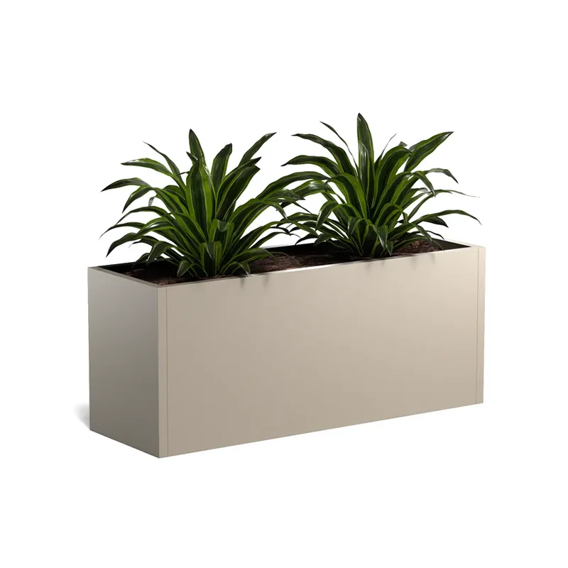 Cutie de jardiniere de exterior cu dimensiuni personalizate