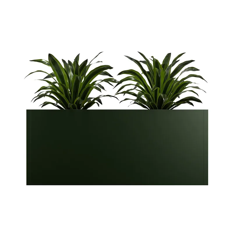 Cutie de jardiniere de exterior cu dimensiuni personalizate