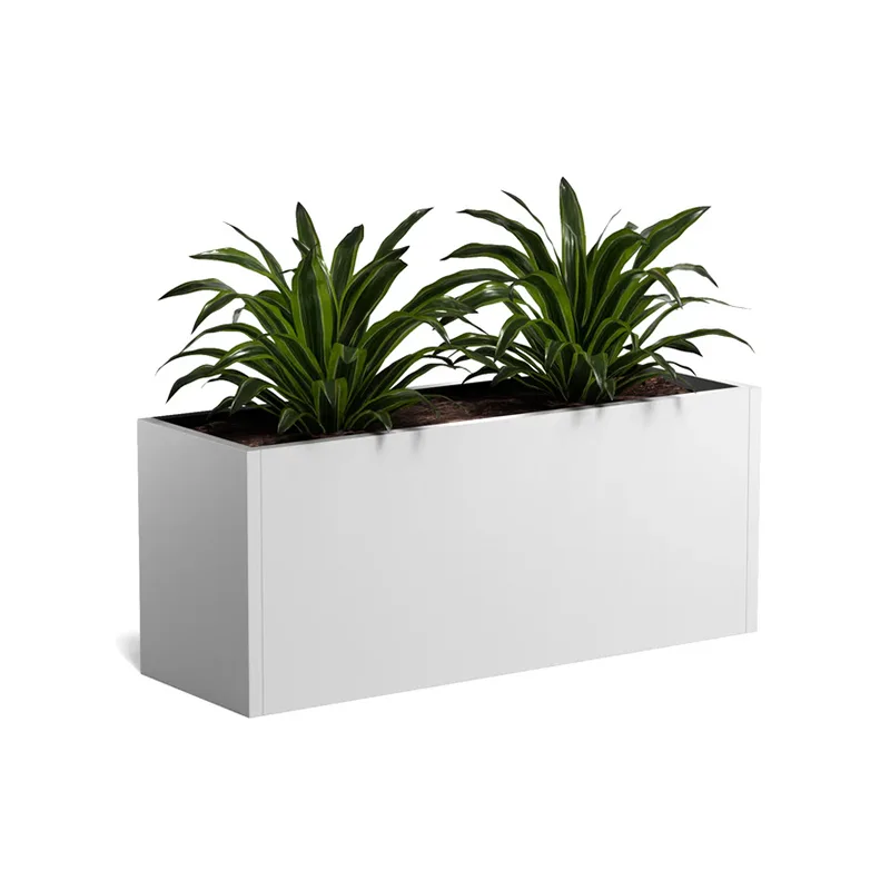 Cutie de jardiniere de exterior cu dimensiuni personalizate