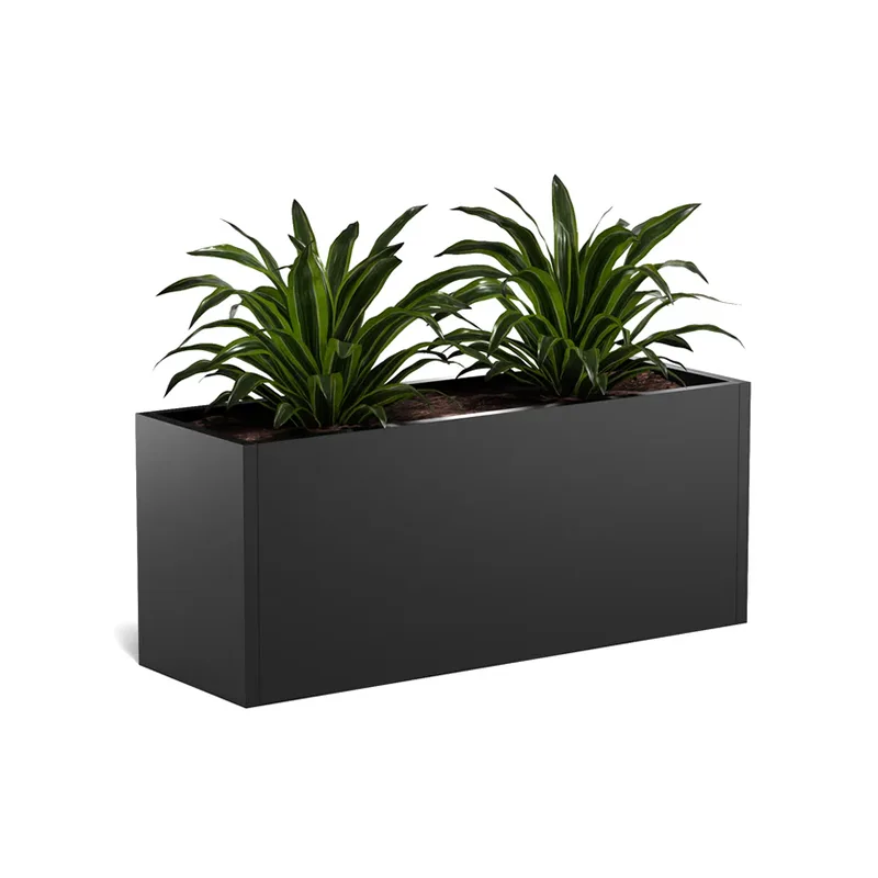 Cutie de jardiniere de exterior cu dimensiuni personalizate