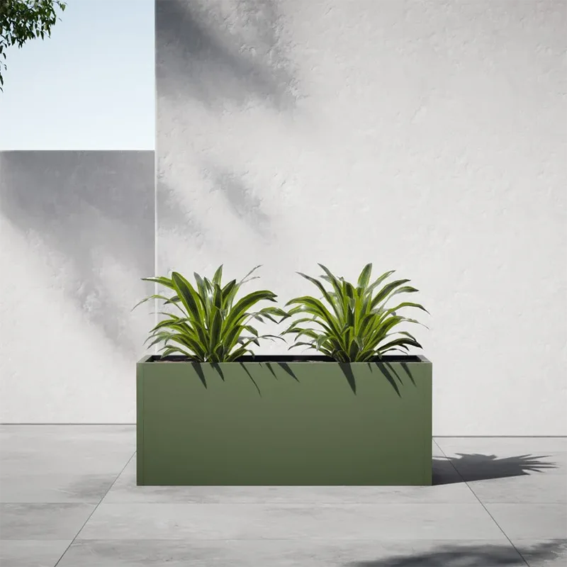 Custom Sized Outdoor Planter Box Custom Sized Outdoor Planter Box