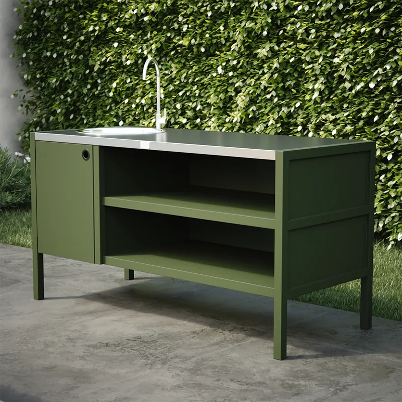 Multi Functional Outdoor Cabinet with Sink