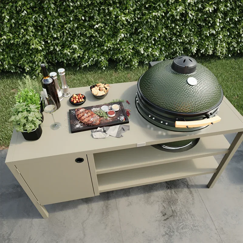Multi Functional Outdoor Cabinet with Oven