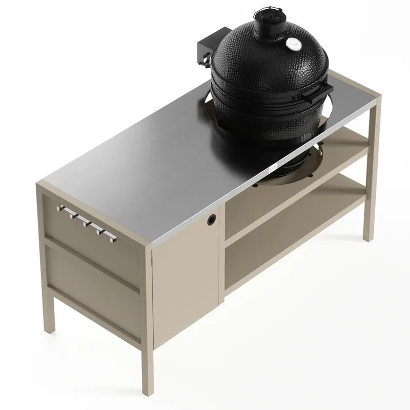 Dulap de exterior multifuncțional cu cuptor